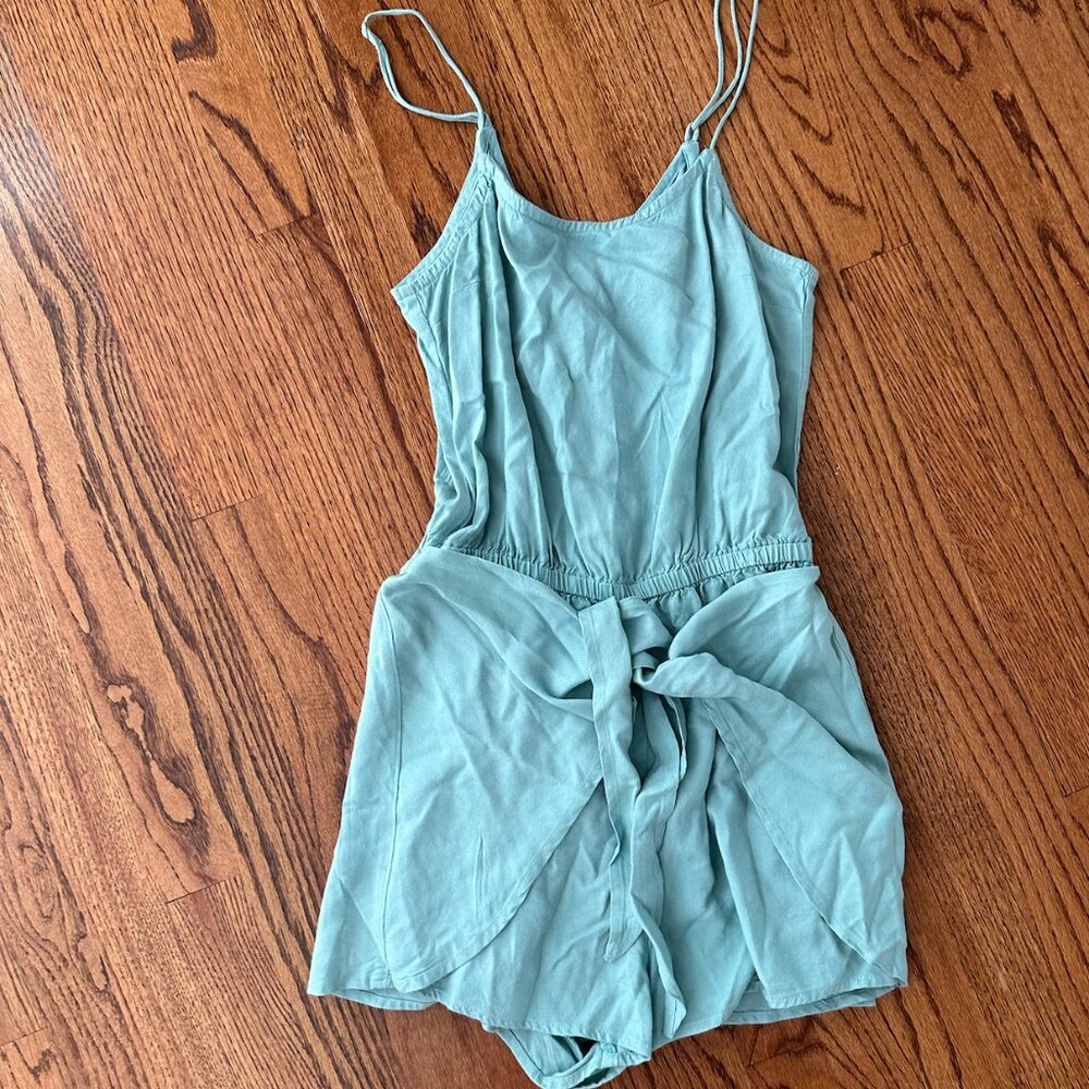 Tavik Teal Women's Romper (size xsmall)